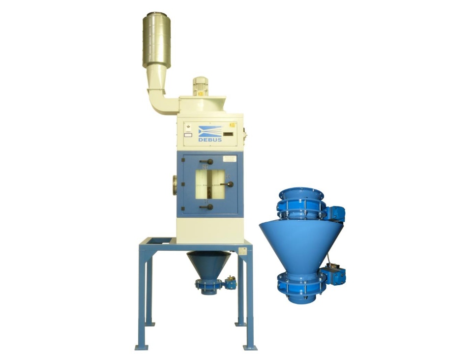 Absaugung mit Doppelkammerschleuse Absugung DUS-FC-4N-4000 Doppelkammerschleuse